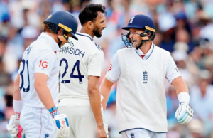 Ind vs Eng 5th Prueba: Siraj, Krishna se recupera; Bolsa de Inglaterra para 247 carreras