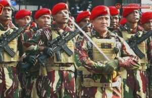 Kopassus ahora tiene 6 grupos, esta es una lista de 1 estrella general que dirige y la ubicación de la sede