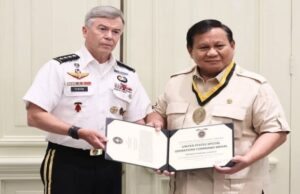 Reciba la Medalla de Comando Operativo Especial de EE. UU., Prabowo es paralelo a los fundadores de Delta Force y Green Boets