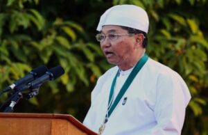 El presidente interino Myanmar Myint Swe murió