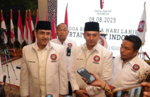 Ex democrático Bendum Declaración de Nazaruddin de la fundación del Partido Popular Indonesio