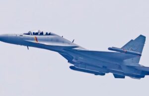 Fotos de fuga Clear J-15DT, Electronic Fighter Jet Barco chino Airta de Airta de aire que hace que los EE. UU.