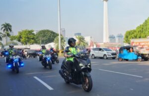 Kakorlantas bajó directamente para salvaguardar el 80 aniversario de la República de Indonesia, PB HMI: Entonces, el ejemplo de liderazgo