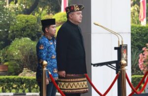 Ministerio del Interior y BNPP tiene el 80 aniversario de la República de Indonesia