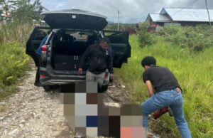 Terror KKB en Deiyai, un taxista crítico de motocicleta y murió después de ser perseguido