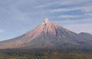 Erupción de Monte Semeru de hasta 700 metros, PVMBG apeló a los residentes para que permanezcan alerta