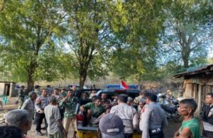 Los residentes de NTT fueron disparados por la policía de Timor Leste en la frontera, se encontraron 8 proyectiles y 1 proyectil