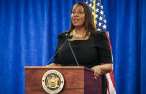 DOJ CITPOENAS NY AG James investigando si violaba los derechos de Trump