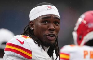 Chiefs WR Rashee Rice está suspendido 6 juegos por la NFL, dice Source.