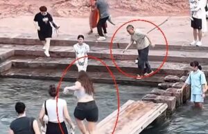 El video viral de Marta Santana, el turista español que salta al río y salva a un niño en China