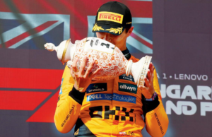 Estoy muerto: la ganancia de McLaren’s Norris After Close Hungry