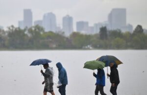Denver rompe el registro diario de lluvia el último set hace 81 años