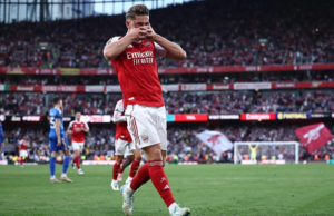 GYOKEES puntúa dos veces pero lesiones a Saka, Odeegaard Sour Arsenal Rout of Leeds