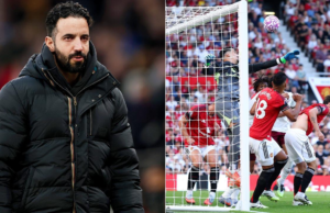 Ruben Amorim de Manchester United se pone deliciento con la derrota