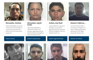 Los criminales más buscados de ICE Nombres, ofrecen $ 45 millones en recompensas en todo el país