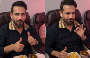 Irfan Pathan comparte cómo Air India Crew lo ayudó a poner a bordo Chole Bhature