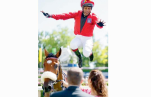 “Este es para la India”, dice Ace Indian Jockey Suraj Narredu