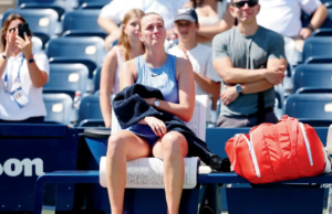 ‘No pude moverme o balancear, fue realmente difícil’: Kvitova