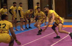 Liga Pro Kabaddi Saluta Bravehearts en la celebración del Día Patriótica del Día de la Independencia