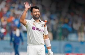 ¡Cheteshwar Pujara camina sin superarlo!