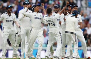 Mohammed Siraj golpea el golpe final, India realiza una victoria famosa en el óvalo