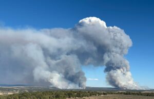 8,000 acres quemados en la pendiente occidental