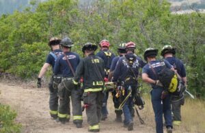 Hiker rescatado de Daniels Park en el condado de Douglas después de la caída de 20 pies