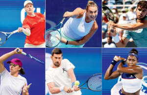 Estos son todos los grandes categorías de hombres y mujeres en el US Open