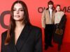 Emily Ratajkowski se ve sin esfuerzo elegante mientras se une a Lennon Gallagher y su novia Izzy Richmond mira a Lila Moss e Iris Law en la pista en H&M & 180 en medio de LFW