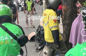 ¡Parejas de accidentes mortales en Ragunan, el esposo murió al instante!