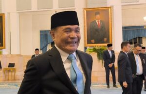 En el pasado, Prabowo, ahora Djamari Chaniago, fue nombrado ministro coordinador de política y seguridad