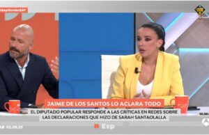Jaime de los Santos denuncia la manipulación de Tve y el acoso sufrido por cantar los años cuarenta a Sarah Santaolalla: “Me han llamado maricón y chapero”