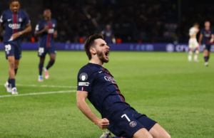 KVARATSKHELIA STUNNER AYUDA DEL PSG PSG a comenzar a ganar la Liga de Campeones