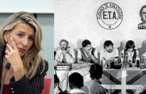 Yolanda Díaz ahora exige a Sánchez un tributo oficial a los terroristas de ETA filmados por Franco hace 50 años