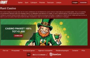 Métodos de pago para personas holandesas en Rant Casino.