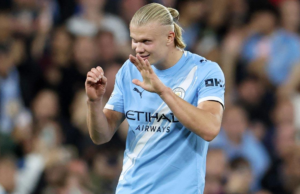 Haaland llega a 50 goles de la Liga de Campeones en Man City Cruise por Napoli de 10 hombres