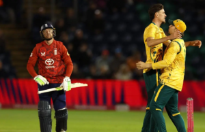 Sudáfrica venció a Inglaterra por 14 carreras en el 1er T20 casado con lluvia