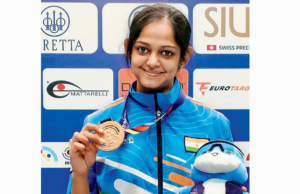 Meghana se asegura de bronce en un rifle de aire de 10 m; India termina quinto en la Copa Mundial de ISSF
