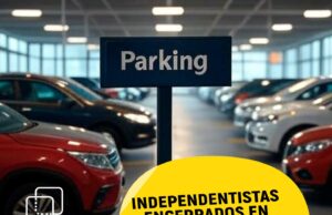 Independencia encerrada en un estacionamiento en Barcelona por negarse a hablar en español