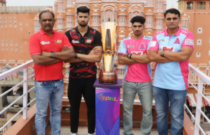 PKL 12 patea la pierna Jaipur con panteras rosadas listas para rugir en el territorio casero