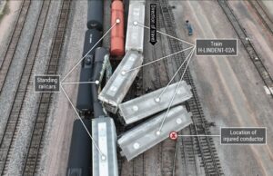 Descallado del tren de Denver causado por error de interruptor, dice NTSB