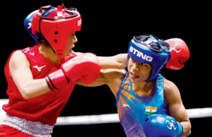 Campeonato Mundial de Boxeo: Nikhat derrota a Yuna Nishinaka para el puesto de sello