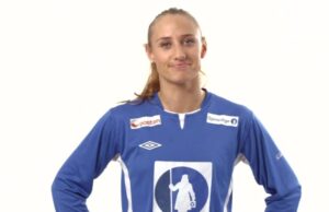 La camiseta rosa de Camilla Herrem se vendió por un récord de 100.000 NOK en una subasta de concientización sobre el cáncer