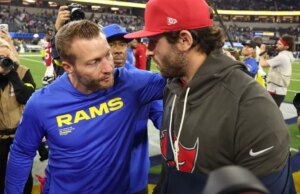 Baker Mayfield quedó en cabestrillo mientras un comienzo de pesadilla termina en una desastrosa derrota de los Buccaneers ante los Rams