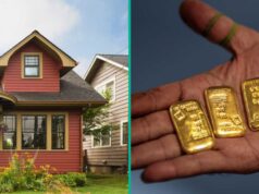 Un hombre descubre lingotes de oro por valor de 1.100 millones de naira mientras cavaba una piscina en su patio trasero