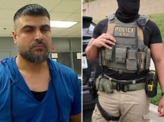 Inmigrante ilegal acusado de agarrar la pistola Taser de un oficial de ICE mientras gritaba ‘Allahu akbar’ durante el arresto