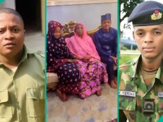 Un hombre nota algo raro en un vídeo del teniente Yerima y su esposa y lo menciona: “Poderoso”