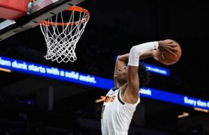 Con pocos titulares, los Nuggets vuelven a superar a los Timberwolves para lograr séptima victoria consecutiva