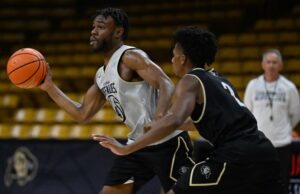 Espectáculo de carreras de Barrington Hargress para CU Buffs