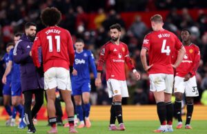 Olvídese de Bruno Fernandes, los desconcertados fanáticos del Manchester United que están totalmente de acuerdo sobre el ‘aura’ del jugador en la derrota por 1-0 ante el Everton.